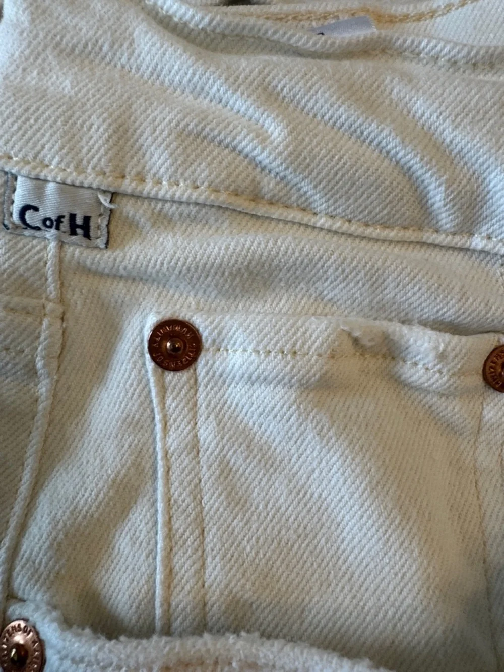 Citizens Of Humanity Paloma White High Rise Wide Leg Jeans, sz 28 - Picture 15 of 15